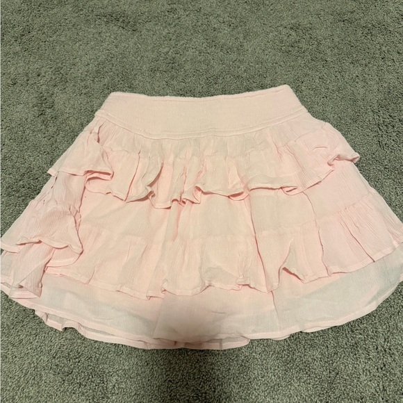 Hollister Pink Ruffled Women's Skort - Picture 6 of 6
